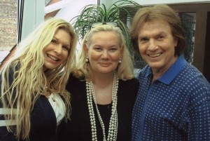 Lilo mit Claudia und Chris Roberts