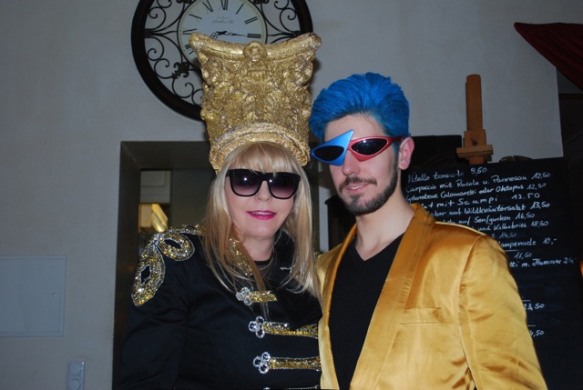 Mutter und Sohn